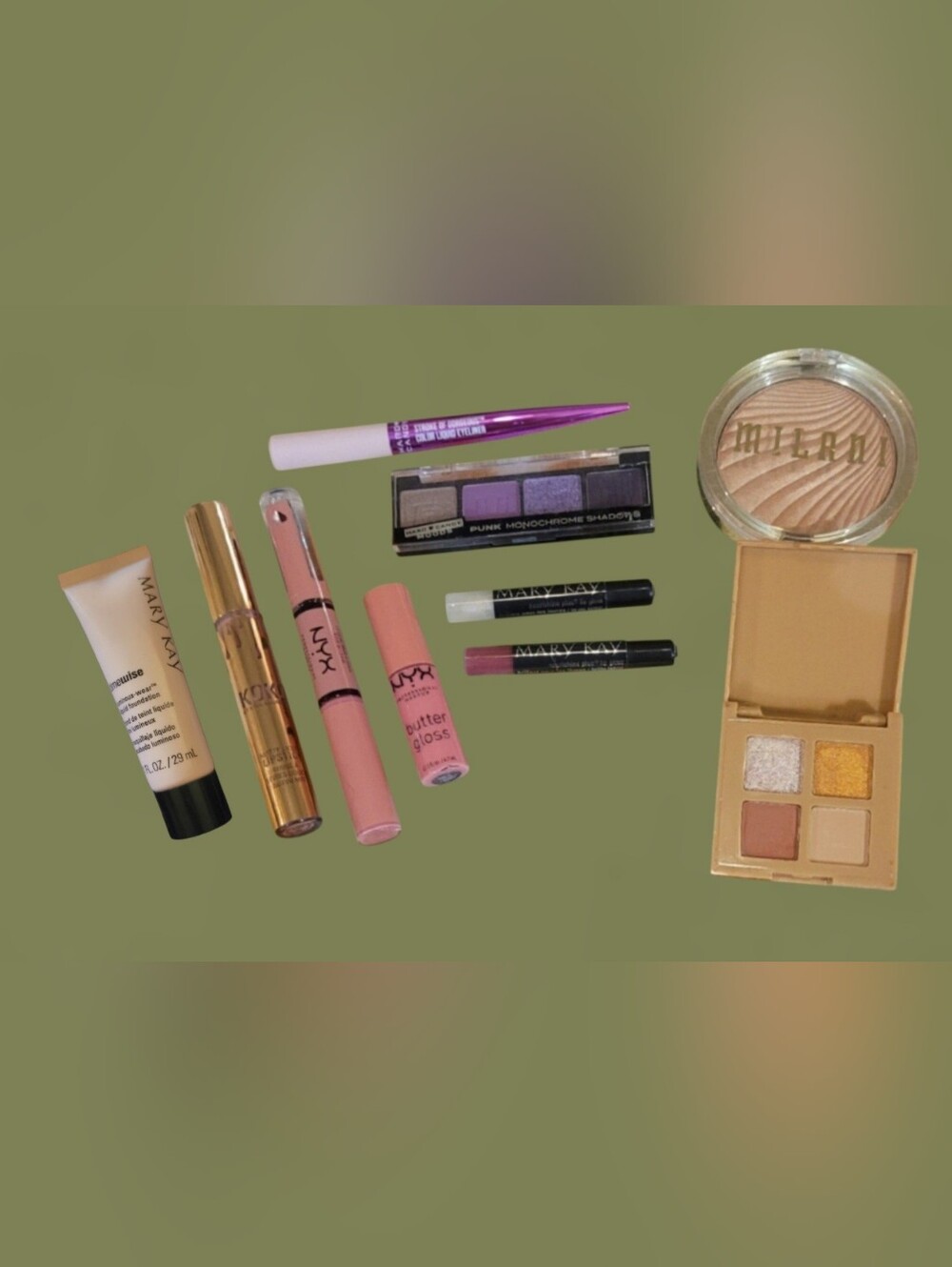 "NEW" MAKE-UP LOT NYX, MARY KAY, HARD CANDY, KYLIE KOKO, COMPLEX CULTURE, MILANI